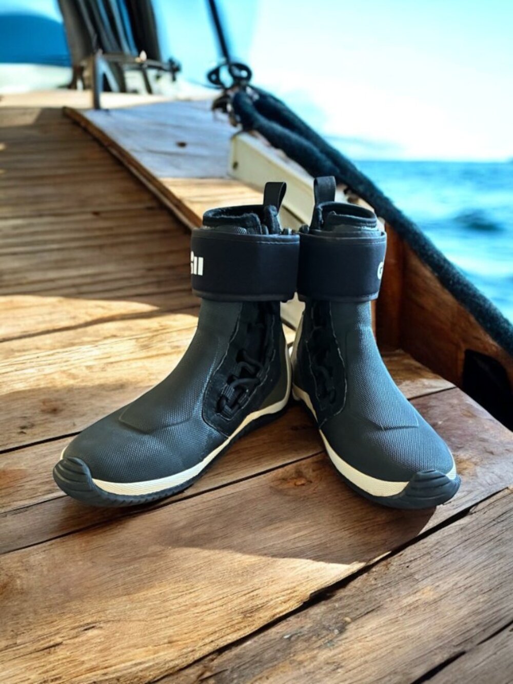 GILL Aero Men's Neoprene Sailing Boots Size 5-6